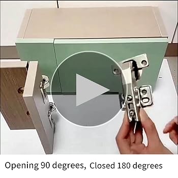 Cabinet Hinges, 2 Pieces Soft Close Cabinet Hinge Opening 90